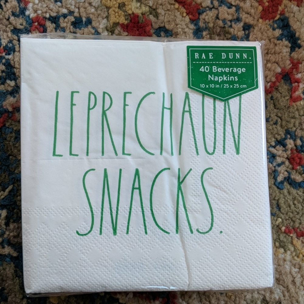 Rae Dunn beverage napkins